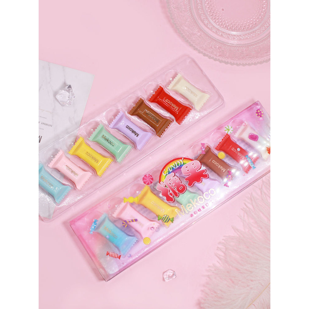 Lipstik Kapsul Mini Lucu Tahan Lama dan Tidak Pudar Warna Cahaya Alami Gadis Indah Kecil Portabel Mu