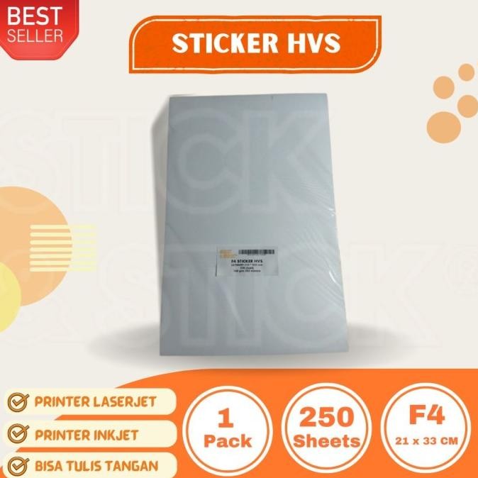 

Sale F4 Sticker Hvs Doff Ultimate Quality 250 Lembar