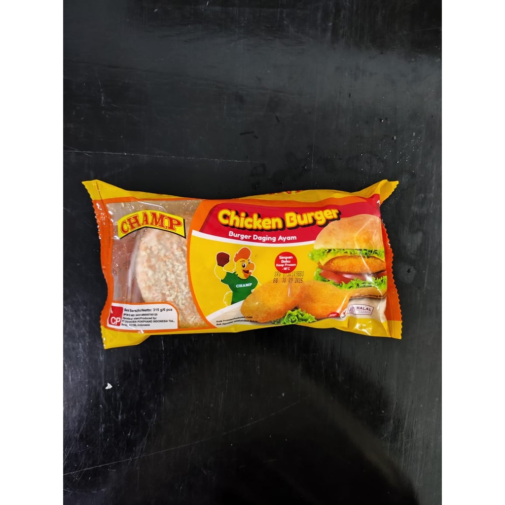

Champ Beef Burger 315gr