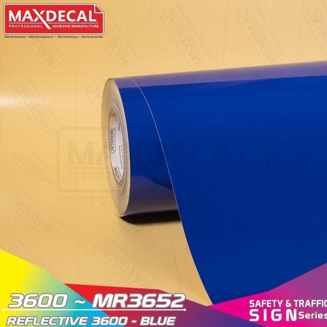 

Sale Maxdecal Reflective Blue 3652 Scotchlite Mata Kucing Biru Tua 60Cm