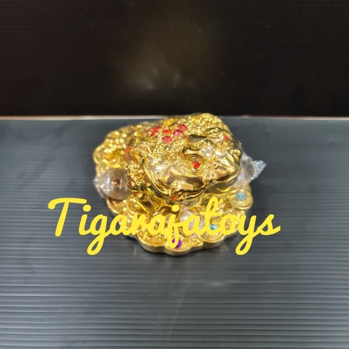 Patung Kodok Fengshui Mas
