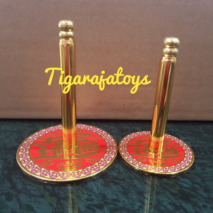 Tempat Hio Tekan Abu Hiolo Kuningan Ukuran Kecil