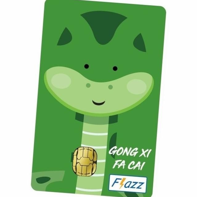 

Kartu Flazz /eTOLL IMLEK - Shio Ular /CHINESE NEW YEAR EDITION LSA