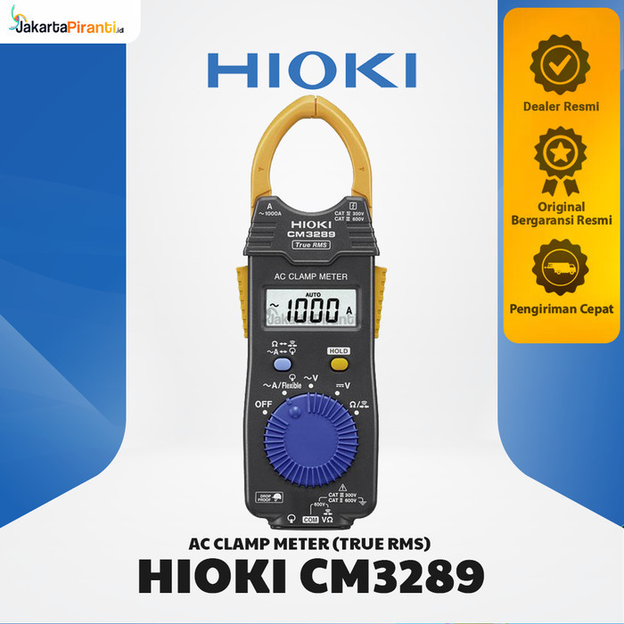 Jual Digital Tang Ampere Ac Clamp Meter Multimeter Hioki Cm3289 True Rms