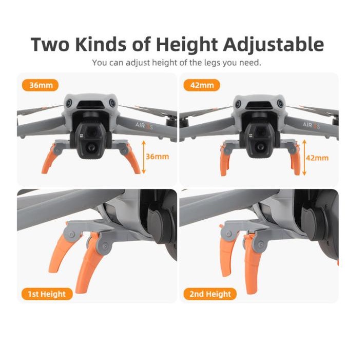 

Sunnylife Spider Landing Gear Support Leg For Dji Air 3S Dji Air 3 Terlaris