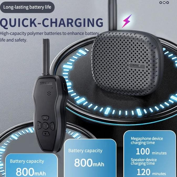 

Startrc Universal Wireless Real Time Voice Drone Megaphone Dji Etc Terlaris