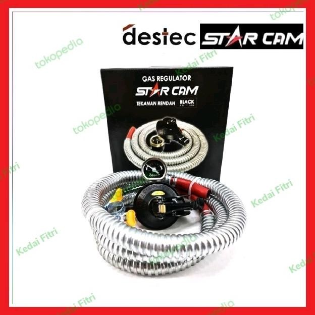 Regulator Gas LPG StarCam SC-T12RMS Star Cam SCT12RMS Meter dan Selang
