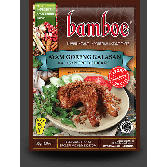 

Bumbu Bamboe Export Ayam Goreng Kalasan Original 100%