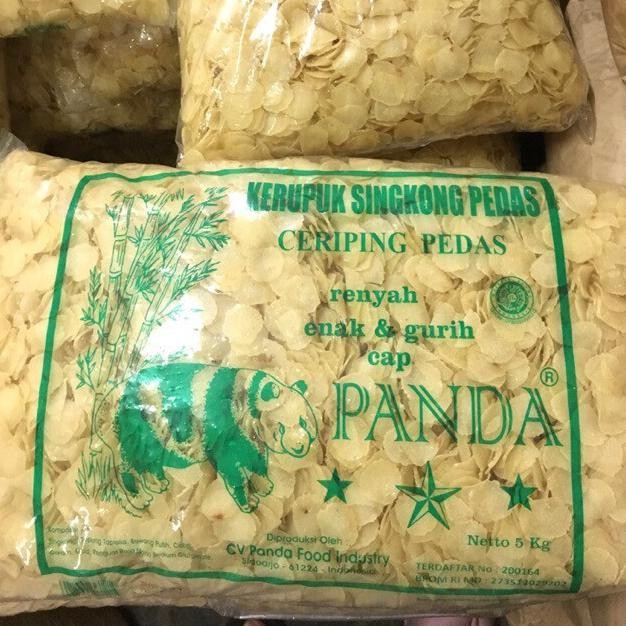 

Kerupuk Singkong Pedas Cap Panda 5kg / Krupuk Singkong Panda Los 5kg [terbaik]