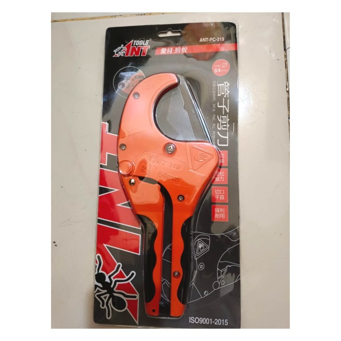 Gunting pipa PVC paralon besar 2 1/2" 64mm alat potong pipa pvc besar