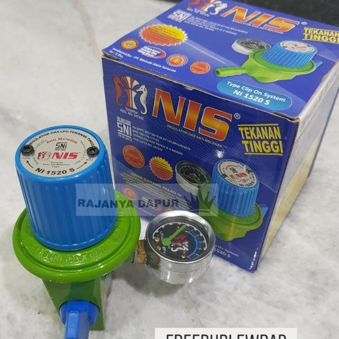 Regulator joss meter nis / regulator kompor tekanan tinggi NIS / nis h