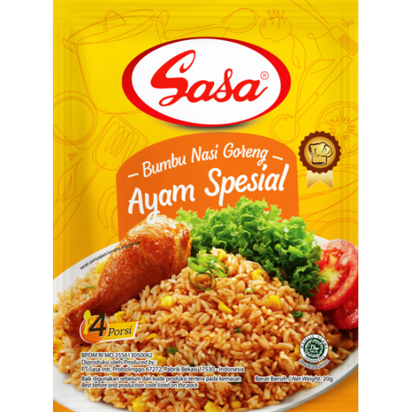 

Bumbu Sasa Nasi Goreng Ayam Spesial Original 100%