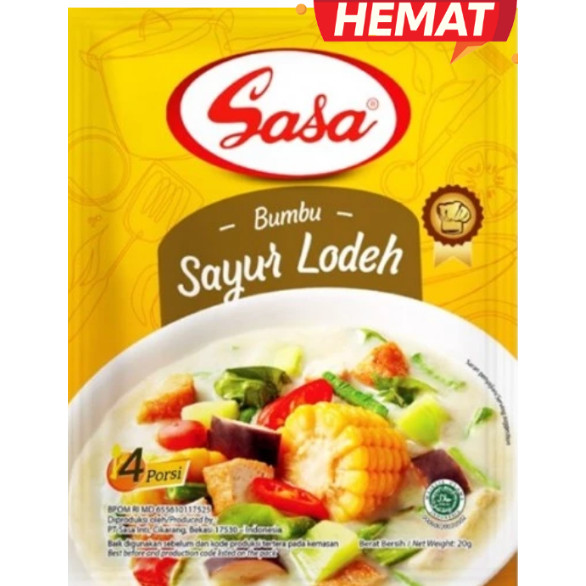 

Bumbu Sasa Sayur Lodeh Original 100%