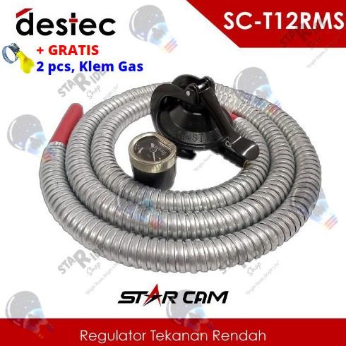 Paket Selang Kompor Gas LPG Regulator Meter Meteran Starcam SC-T12.RMS
