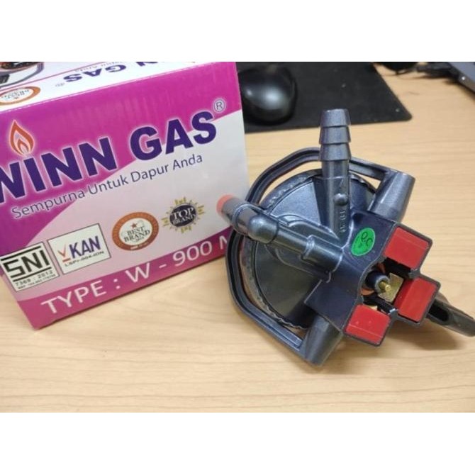 REGULATOR WINN GAS W 900 M DOUBLE LOCK Kepala gas regulator kompor win