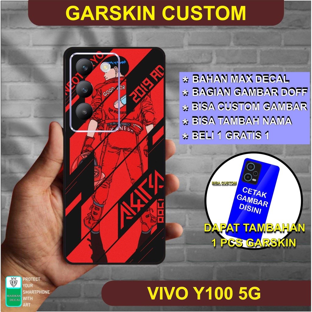 

Wrap* Vivo Y100 Wrap Skin Stiker Garksin CUSTOM Gratis (2pcs)