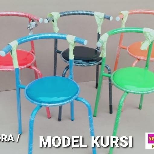 Kursi Cafe, kursi resto, kursi makan, coating warna KCP model chitose