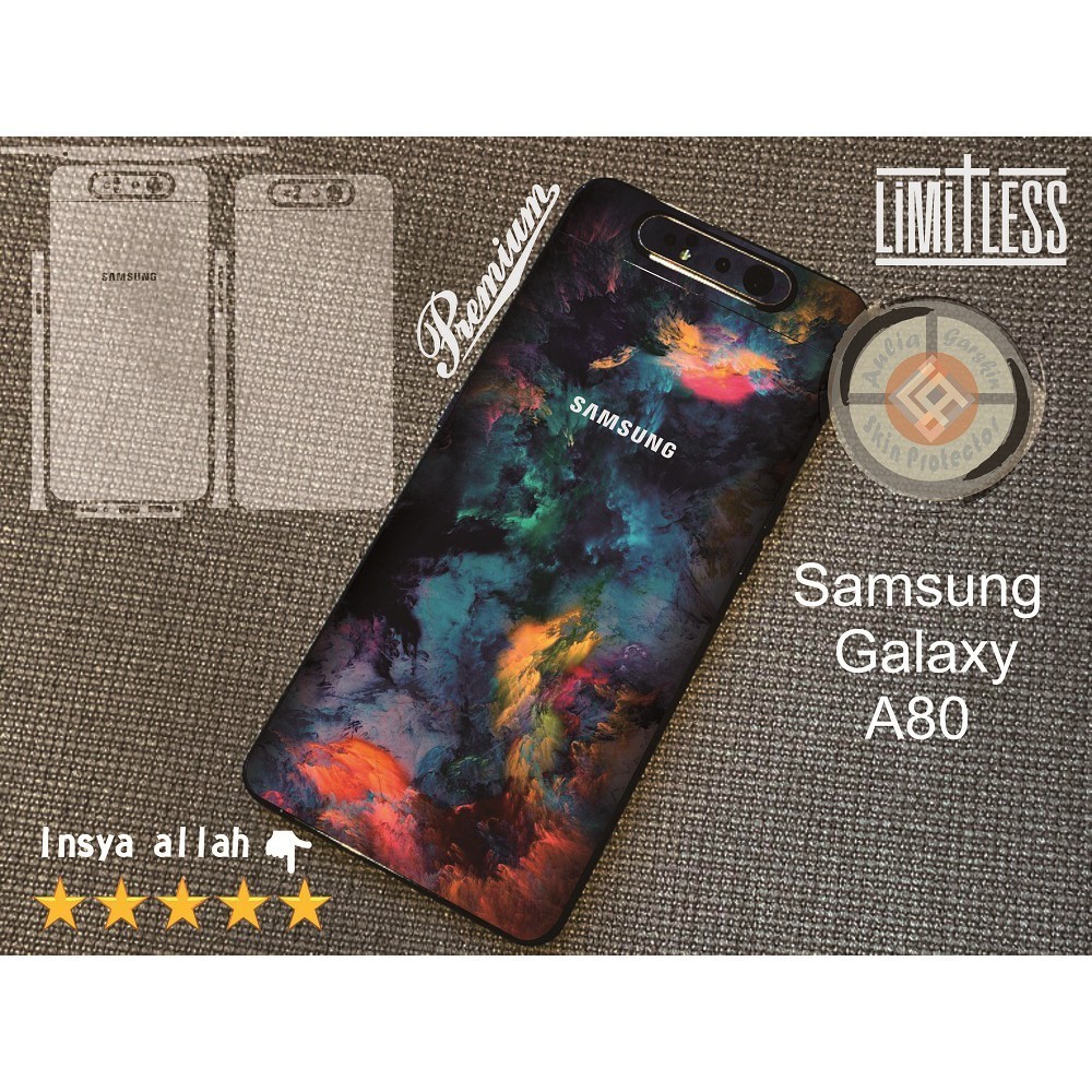 

Wrap* Samsung A80 Paint Wrap Skin Stiker Garksin CUSTOM Gratis (2pcs)