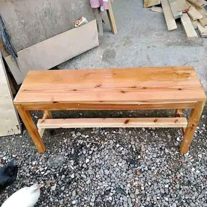 Bangku panjang kayu/ bangku warung/  kursi warteg/ kursi serbaguna