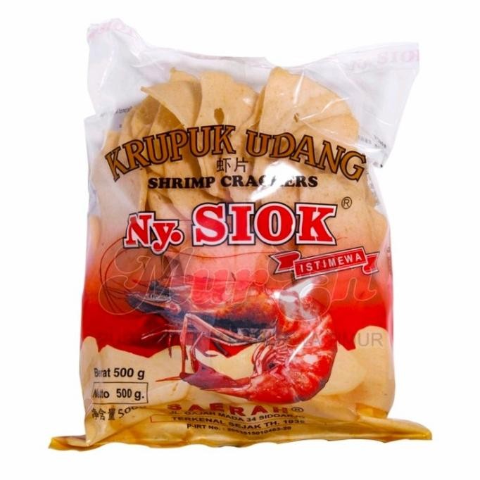 

KOMPLIT Krupuk Udang Ny Siok Stik 500gr