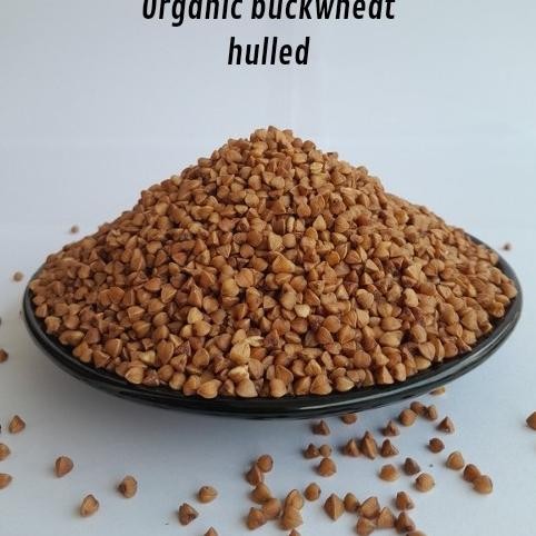 

PRODUK TERBATAS Organic buckwheat hulled 1kg