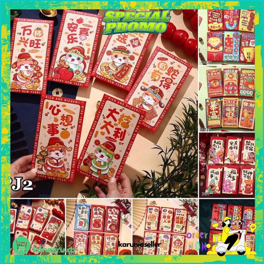 

Angpao Panjang Cny Ular 2025 / Angpao Besar Snake Imlek / Angpa Imlek Ular 2025 / Hongbao Imlek / Hongpao Ular 2025 / Hong Bao Cny Imlek Sinjia Tahun Baru / Amplop Angpao Murah