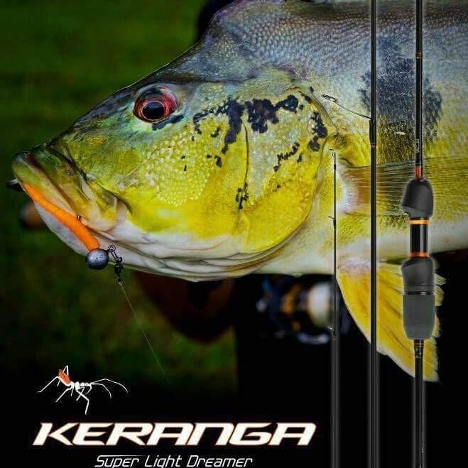 JORAN SPINNING UL RAPALA KERANGA KRS662 FUJI ALCONITE