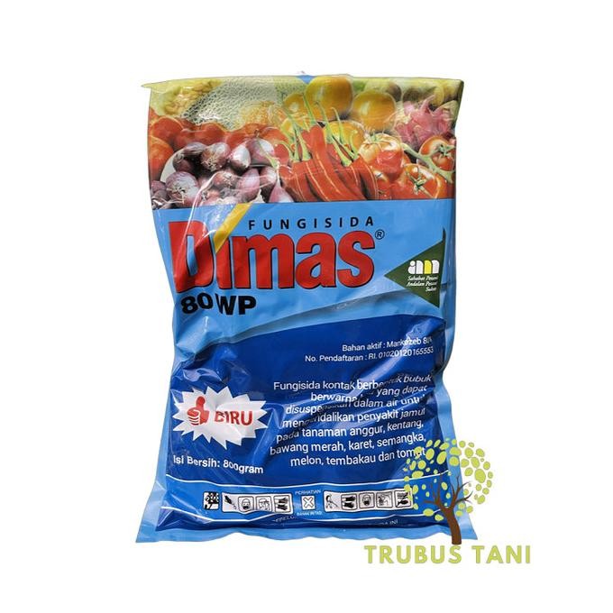 FUNGISIDA - DIMAS 80WP BIRU - 800 GRAM - AGRO MULIA mancozeb biru