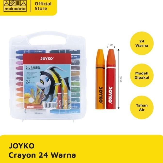 

Sale Crayon | Oil Pastel Titi Isi 24 Warna Murah