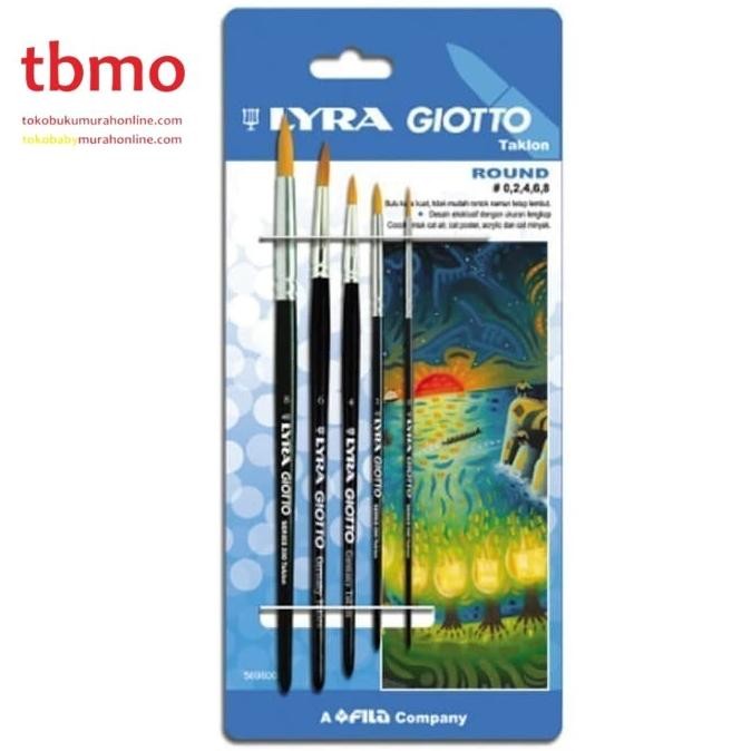 

Sale Tbmo Lyra Brush Se Round 00,02,04,06,07 Red 569800 Bantex / Kuas Lukis