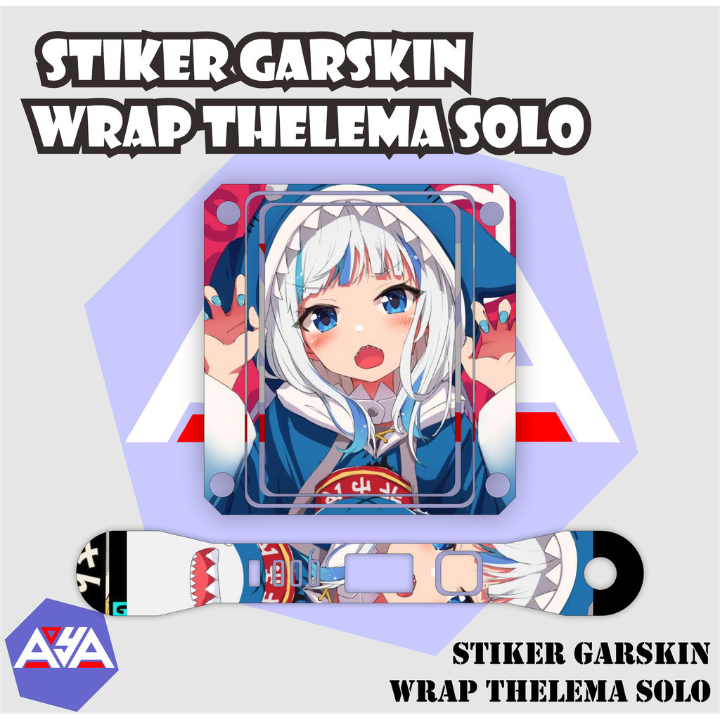 

Wrap* Thelema Solo 100w Gura Request Wrap Wrap Skin Stiker Garksin CUSTOM Gratis (2pcs)