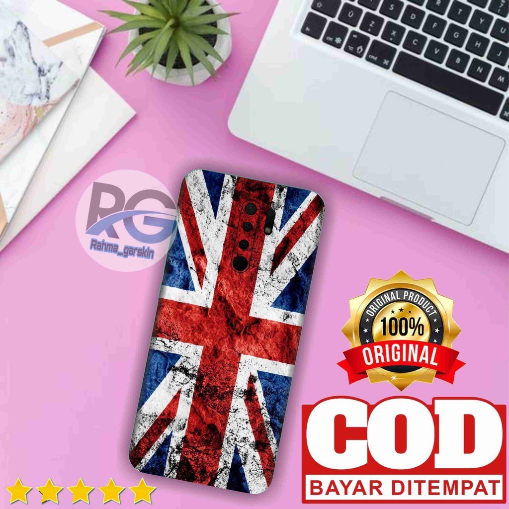 

Wrap* Redmi 9 England Via Chat Wrap Skin Stiker Garksin CUSTOM Gratis (2pcs)