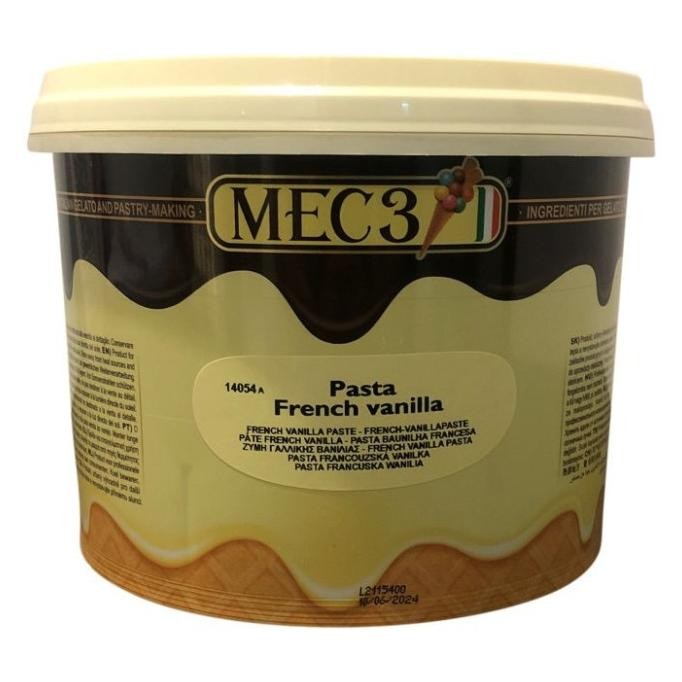 

Mec3 Pasta French Vanilla Paste / Perisa Ice Cream Gelato Filling 3Kg