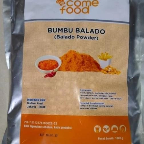 

B Bumbu Tabur Comefood Bbq Balado 1G Bumbu Erbu N