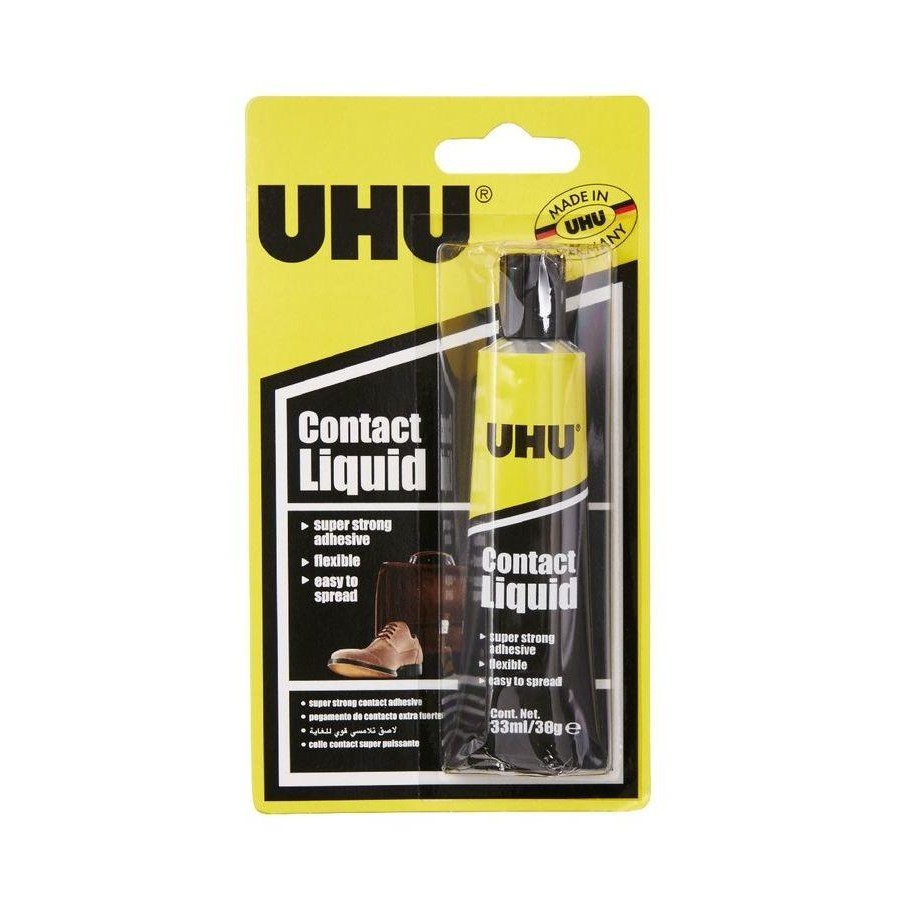 

Lem Uhu Kuat Contact Liquid 33 Ml ( Utk Sepatu & Tas ) - Per Pc