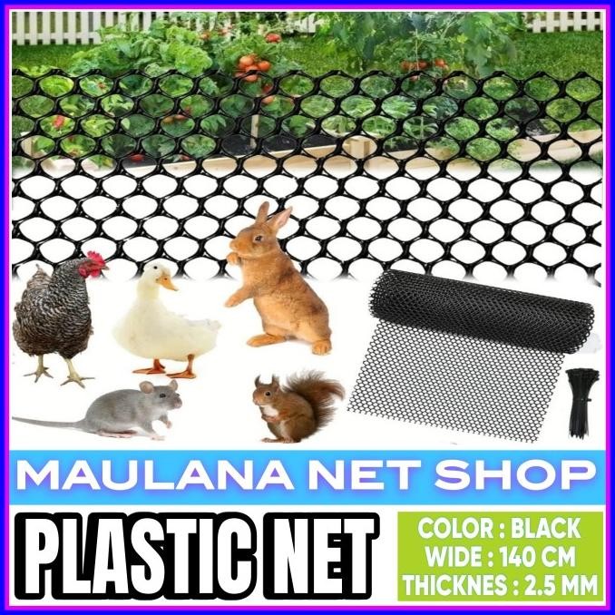 Terlaris Kawat Jaring Plastik Hdpe Bentuk Diamond Super Tebal Lebar 140 Cm