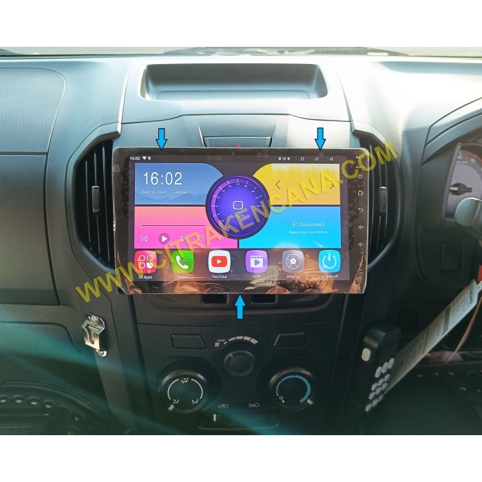 Paket ANDROID + Kamera Isuzu DMAX