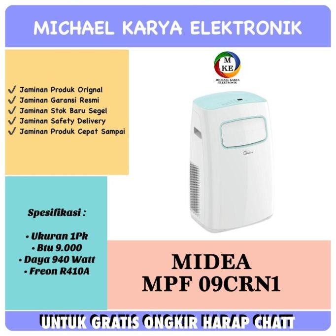 Produk Menarik Ac Portable 1 Pk Promo | Midea Ac Portabel 1Pk Mrf2-09Crn1 | Mrf09Crn1