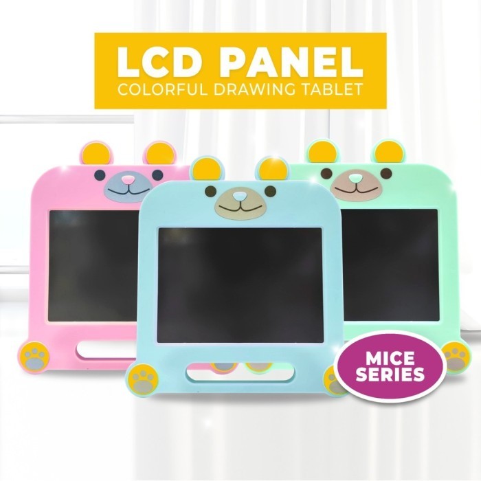 

Lcd Writing Tablet Colourful With Drawing Pen Papan Tulis Digital / Papan Tulis Anak Edukasi Anak