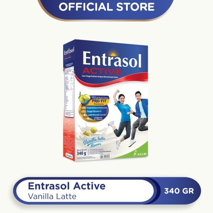 

ENTRASOL ACTIVE VANILLA LATTE 340 G [terbaik]