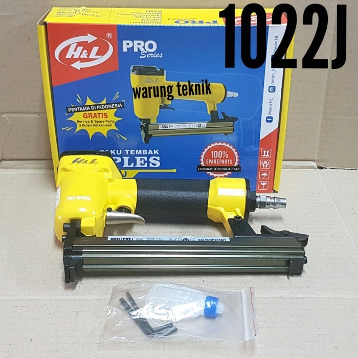 

H&L PRO air staples gun mesin tembak paku angin 1022J model U