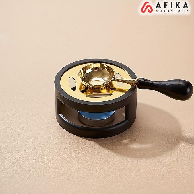 

Baru Wax Seal Burner Melting Pot Set Tungku Kompor Lilin Stamp