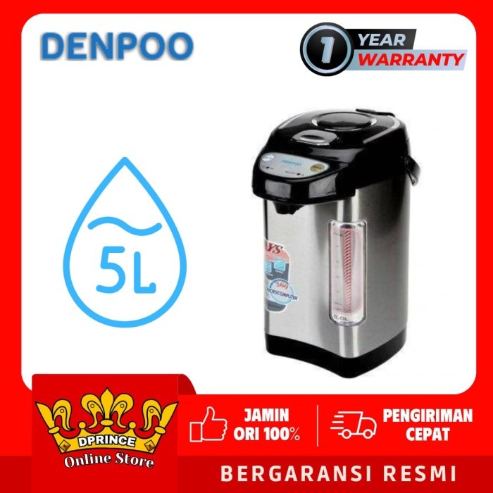 Promo Denpoo Dep 858 Termos Listrik Denpoo 5 Liter