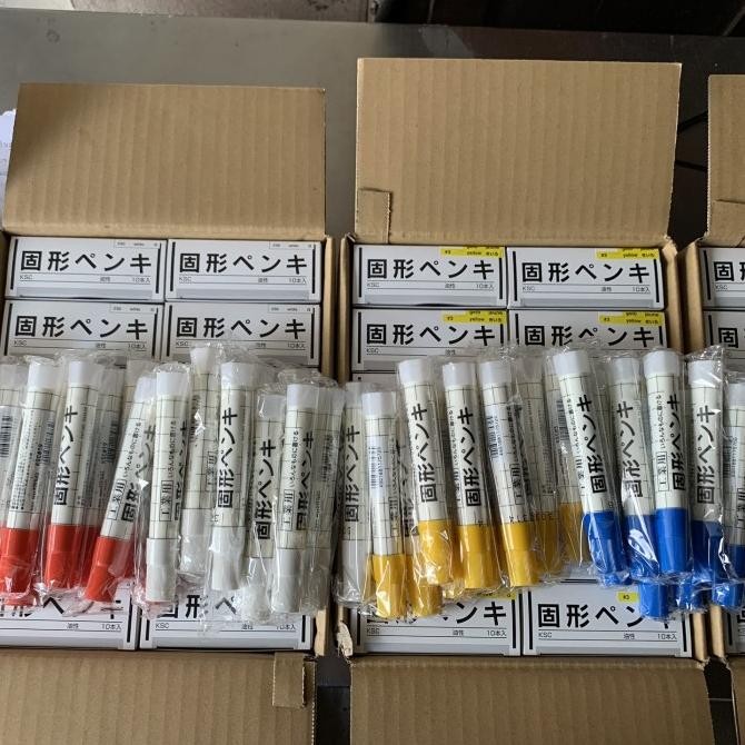 

SOLID STEEL MARKER SAKURA WARNA PUTIH KUNING MERAH BIRU 100% ORIGINAL