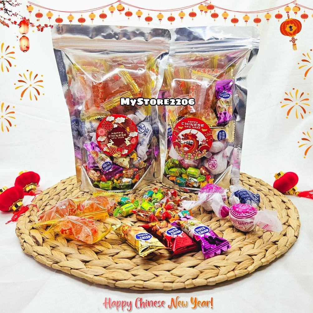 

CR - Mini Hampers / Bingkisan Snack Premium Tahun Baru Imlek (Cokelat Truffle, Jelly Jeruk, Permen Kacang, Jeruk, Plum, Buah) TERLARIS