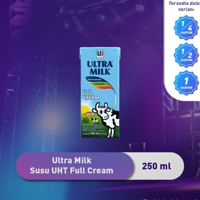 

Ultra L Uu Uht Full Cream 250 Ml