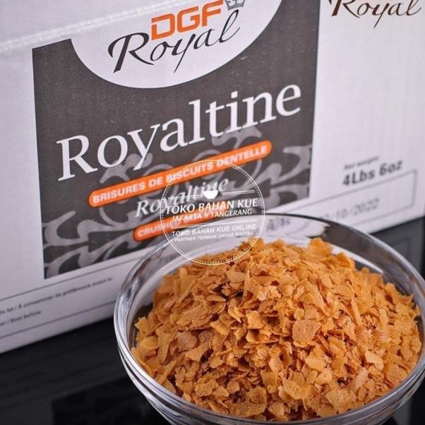 

Dgf La Royaltine Crunchy Flae 100Gr Waffle Crunch Remah Cae Topg
