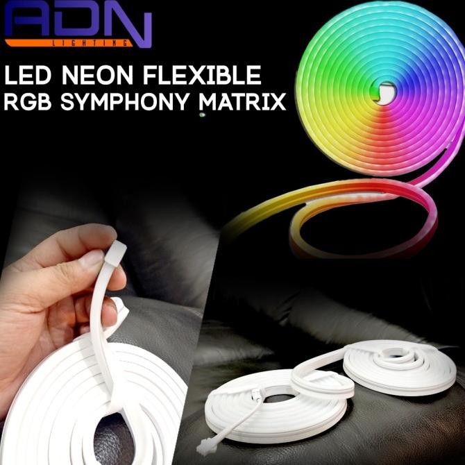 LED ALIS NEON FLEXIBLE FLEX RGB MATRIX SYMPHONY 12V RUNNING METERAN