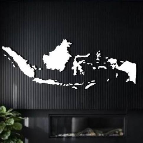 

BISA FAKTUR peta maps indonesia akrilik panjang 120cm TERMURAH