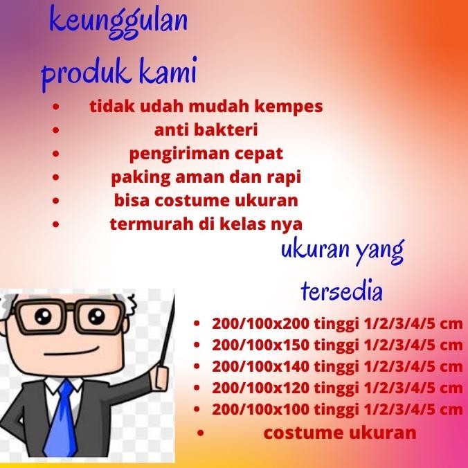 Tebaru Busa Super Untuk Kursi Sofa Lembaran Tebal 3 Cm Lapisan Surpet Ukuran Berkualitas